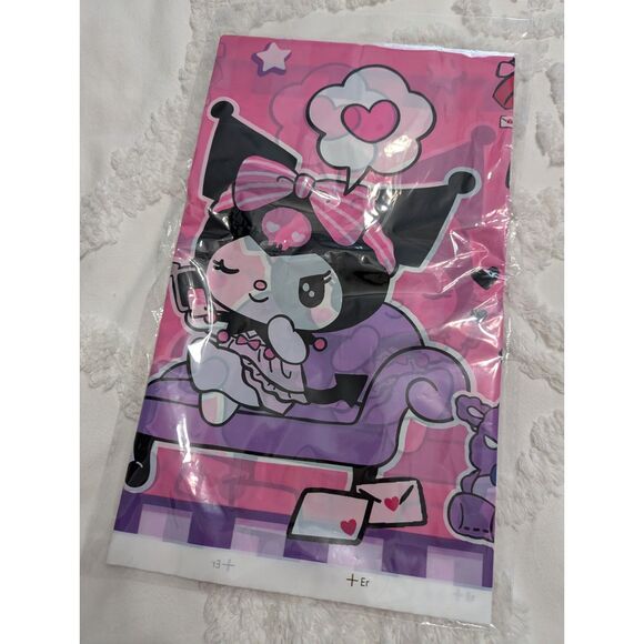 🎉 Kuromi Birthday Party Supplies Set – Plates, Napkins & Tablecloth – New - Picture 4 of 7
